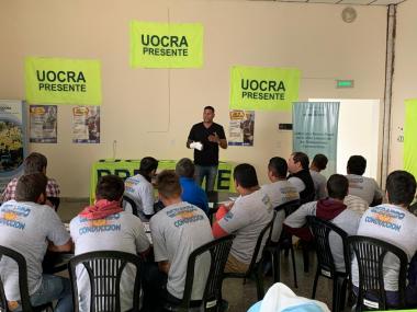 Foto noticia UOCRA - PROGRAMA DE INTRODUCCIÓN A LA GESTIÓN DE MATERIALES CON ASBESTO-AMIANTO Y BUENAS PRÁCTICAS AMBIENTALES EN LA INDUSTRIA DE LA CONSTRUCCIÓN