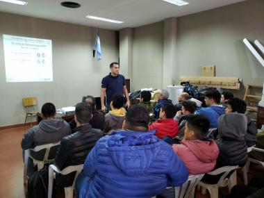 Foto noticia UOCRA - Programa Nacional de Formación en salud y seguridad - En el CFP N 3