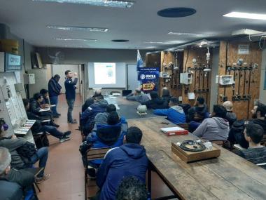 Foto noticia UOCRA - Programa Nacional de Formación en salud y seguridad - En el CFP N 3