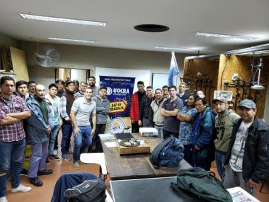 Foto noticia UOCRA - Programa Nacional de Formación en salud y seguridad - En el CFP N 3