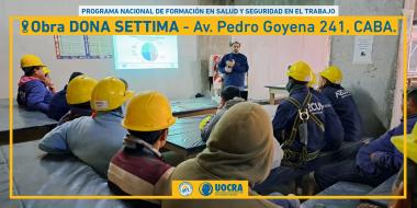 Foto noticia UOCRA - PROGRAMA NACIONAL DE FORMACIÓN EN SALUD y SEGURIDAD EN EL TRABAJO