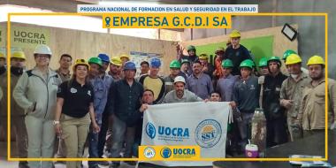 Foto noticia UOCRA - Programa Nacional de Formación en Salud y Seguridad en el Trabajo - Obra Sucre