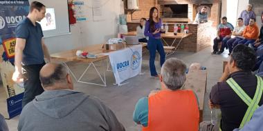 Foto noticia UOCRA - Programa Nacional de Formación en Salud y Seguridad en el Trabajo