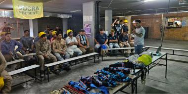 Programa Nacional de Formación en Salud y Seguridad en el Trabajo - Obras T8 y T6 Seccional UOCRA - Capital