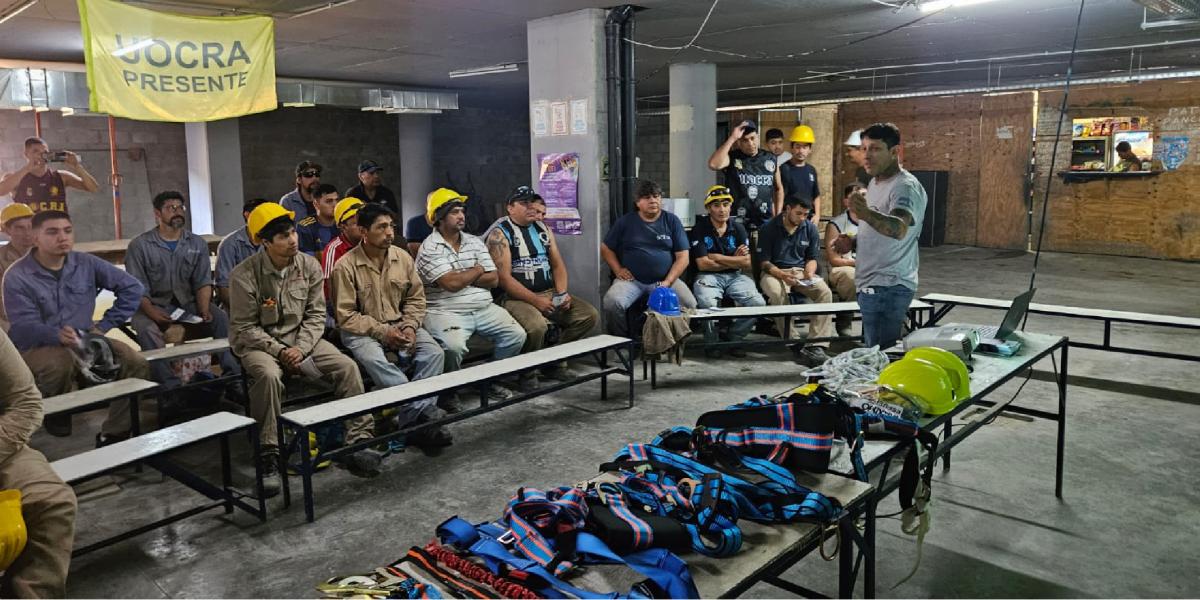Programa Nacional de Formación en Salud y Seguridad en el Trabajo - Obras T8 y T6 Seccional UOCRA - Capital