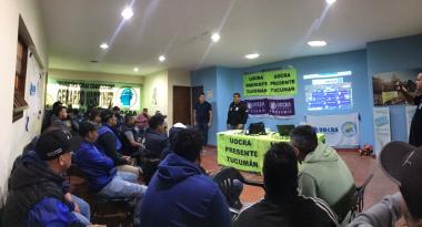 Foto noticia SST - Programa Nacional de Formación en Salud y Seguridad Seccional UOCRA TUCUMAN