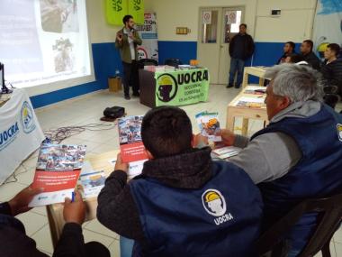 Foto noticia UOCRA - Programa Nacional de Formación Sindical en Salud y Seguridad