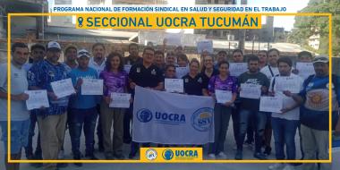 Foto noticia UOCRA - PROGRAMA NACIONAL DE FORMACIÓN SINDICAL EN SALUD y SEGURIDAD EN EL TRABAJO