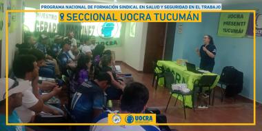 Foto noticia UOCRA - PROGRAMA NACIONAL DE FORMACIÓN SINDICAL EN SALUD y SEGURIDAD EN EL TRABAJO