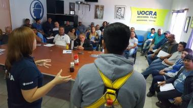 Foto noticia UOCRA - Programa Nacional de Formación Sindical en SST