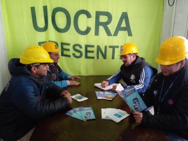 Foto noticia UOCRA - PROGRAMA NACIONAL DE RELEVAMIENTO DE CONDICIONES DE TRABAJO