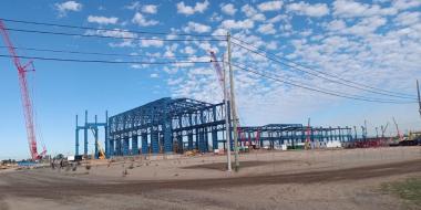 Foto noticia SST - Relevamiento de condiciones de trabajo en obra de SIDERSA