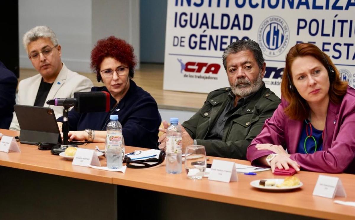 REUNIÓN DEL CONSEJO ECONÓMICO Y SOCIAL EUROPEO CON LAS CENTRALES SINDICALES ARGENTINAS