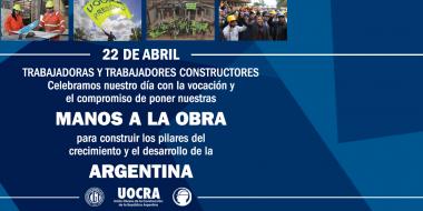 Foto noticia UOCRA - Trabajadoras y trabajadores constructores