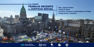 Foto noticia Internacional - TRABAJO DECENTE es JUSTICIA SOCIAL