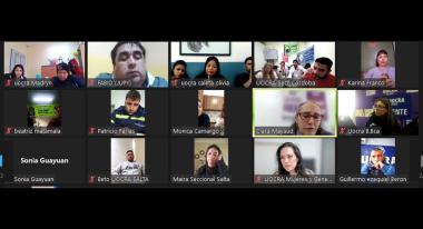 Foto noticia UOCRA - UOCRA Mujeres lanzó un curso virtual a nivel nacional para representantes sindicales, trabajadores y trabajadoras de obra y personal de la Red Social UOCRA.