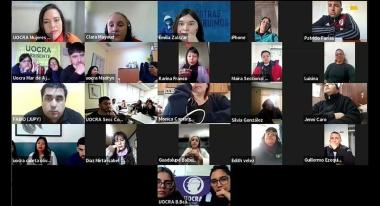 Foto noticia UOCRA - UOCRA Mujeres lanzó un curso virtual a nivel nacional para representantes sindicales, trabajadores y trabajadoras de obra y personal de la Red Social UOCRA.