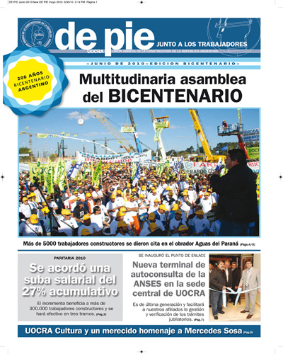 Imagen de acceso a Diario de Pie - El diario de los trabajadores