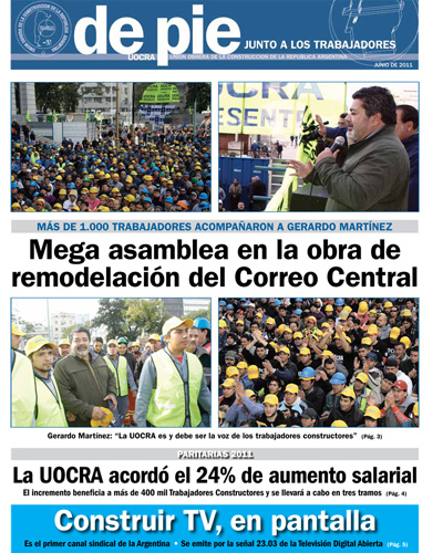 Imagen de acceso a Diario de Pie - El diario de los trabajadores