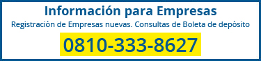 acceso al departamento de atención a empresas