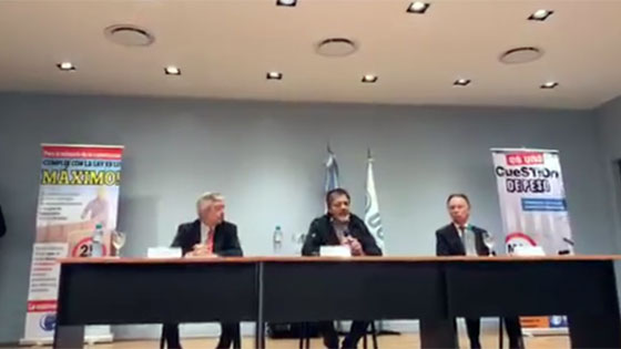 Firma de dos convenios con la Superintendencia de Riesgos del Trabajo (SRT) y un Convenio entre la Superintendencia de Riesgos del Trabajo (SRT), la C&aacute;mara Argentina de la Construcci&oacute;n (CAC) y la Uni&oacute;n Obrera de la Construcci&oacute;n de la Rep&uacute;blica Argentina (UOCRA)