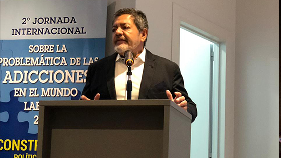 Segunda Jornada Internacional sobre la Problem&aacute;tica de las Adicciones en el Mundo Laboral 2018 �Construyendo pol&iacute;ticas preventivas en espacios laborales. Hacia d&oacute;nde vamos?
