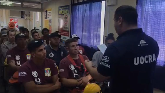 Acciones de formación en conjunto con la Fundación en la Unidad Móvil de Capacitación ubicada en las obras del nuevo Barrio YPF, en el barrio de Retiro de la Ciudad Autónoma de Buenos Aires.